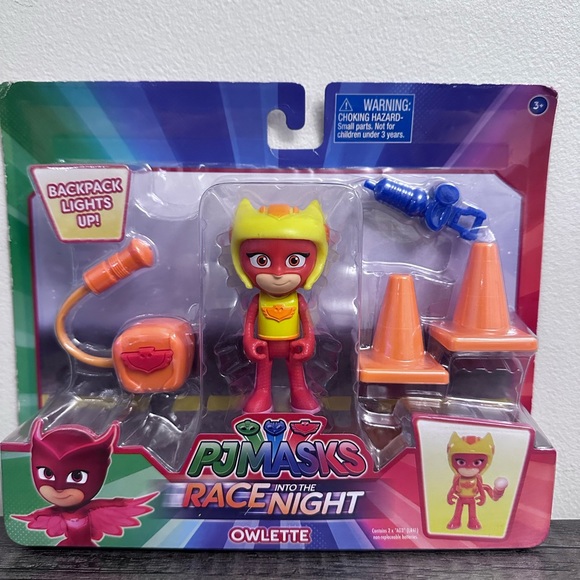 3 PJ Masks Race Night Play Sets Unopened - Picture 5 of 10